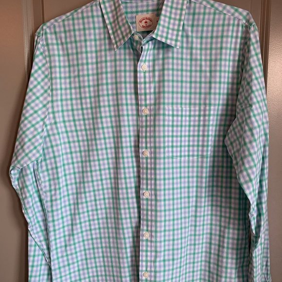 Brooks Brothers Other - Blue and Green Plaid Brooks Brothers Button Down
